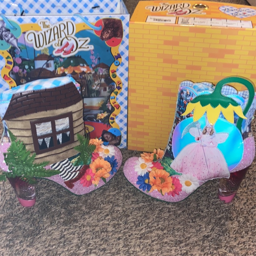 Don’t Burst My Bubble irregular choice shoes.